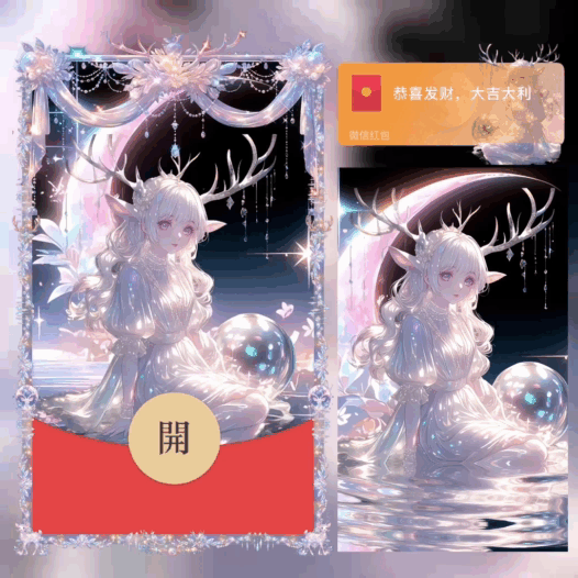 【红包封面】星光瑶妹/bao