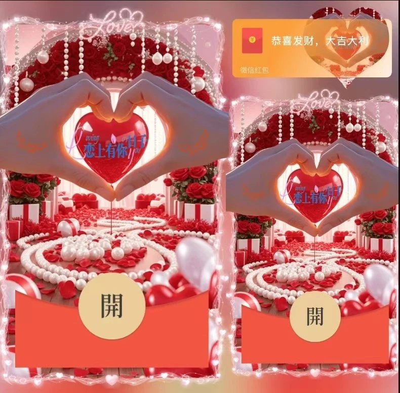 【红包封面】恋上你的日子/ds