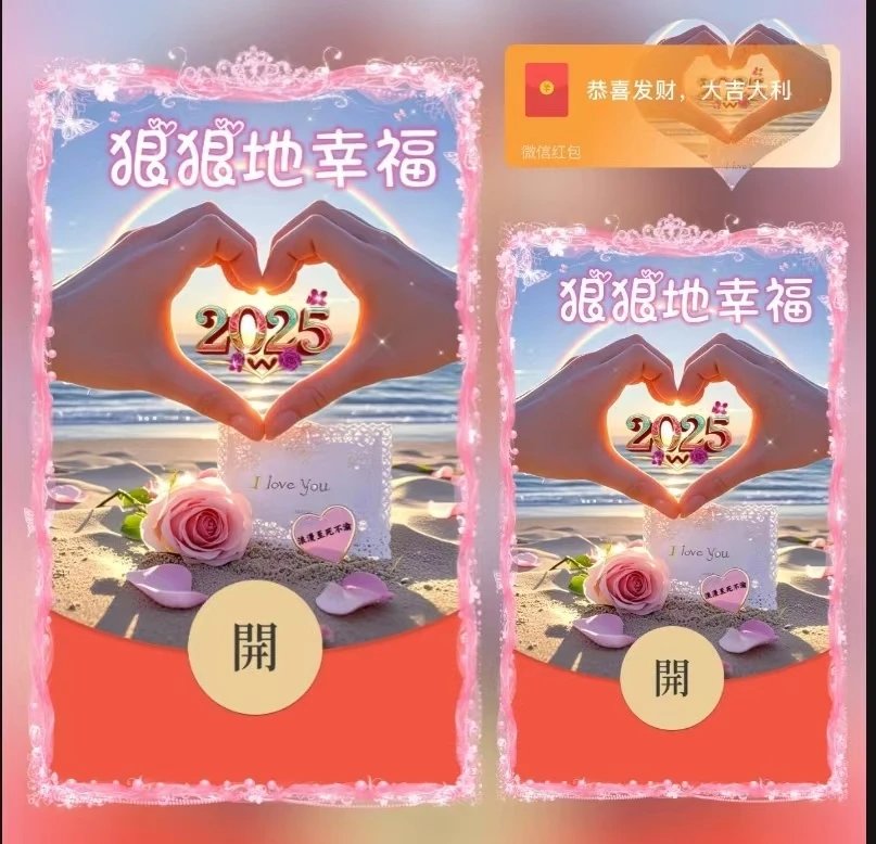 【红包封面】2025狠狠地幸福/ds