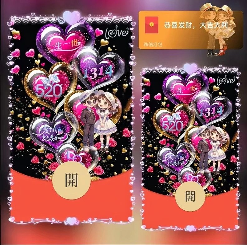 【红包封面】520我爱你/dS