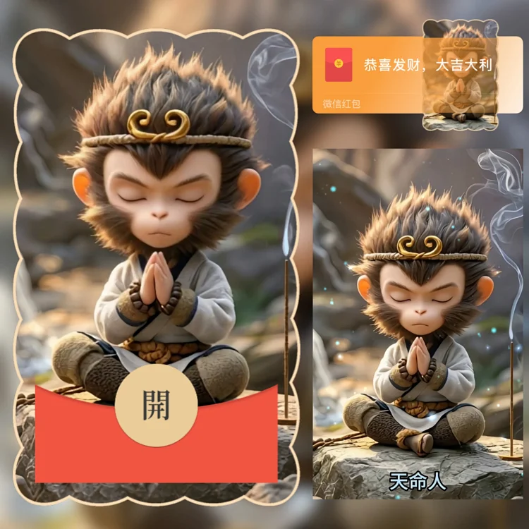 【红包封面】孙悟空/天命人/ab