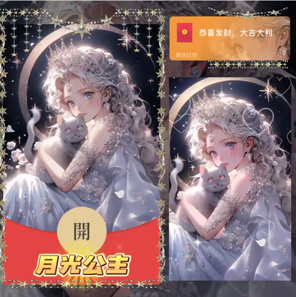 【红包封面】sy月光公主/异形动态