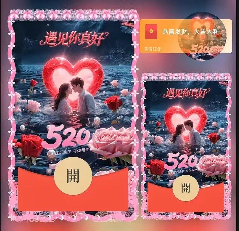 【红包封面】遇见你/ds