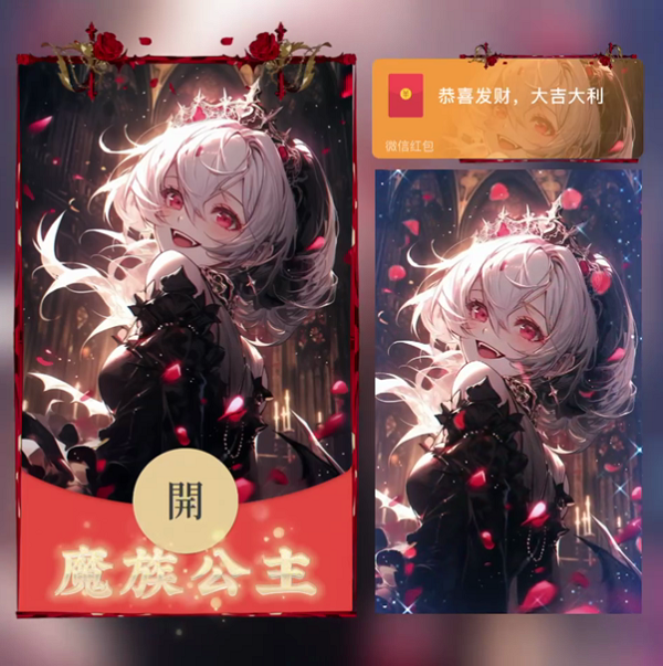 【红包封面】魔族公主/异形动态