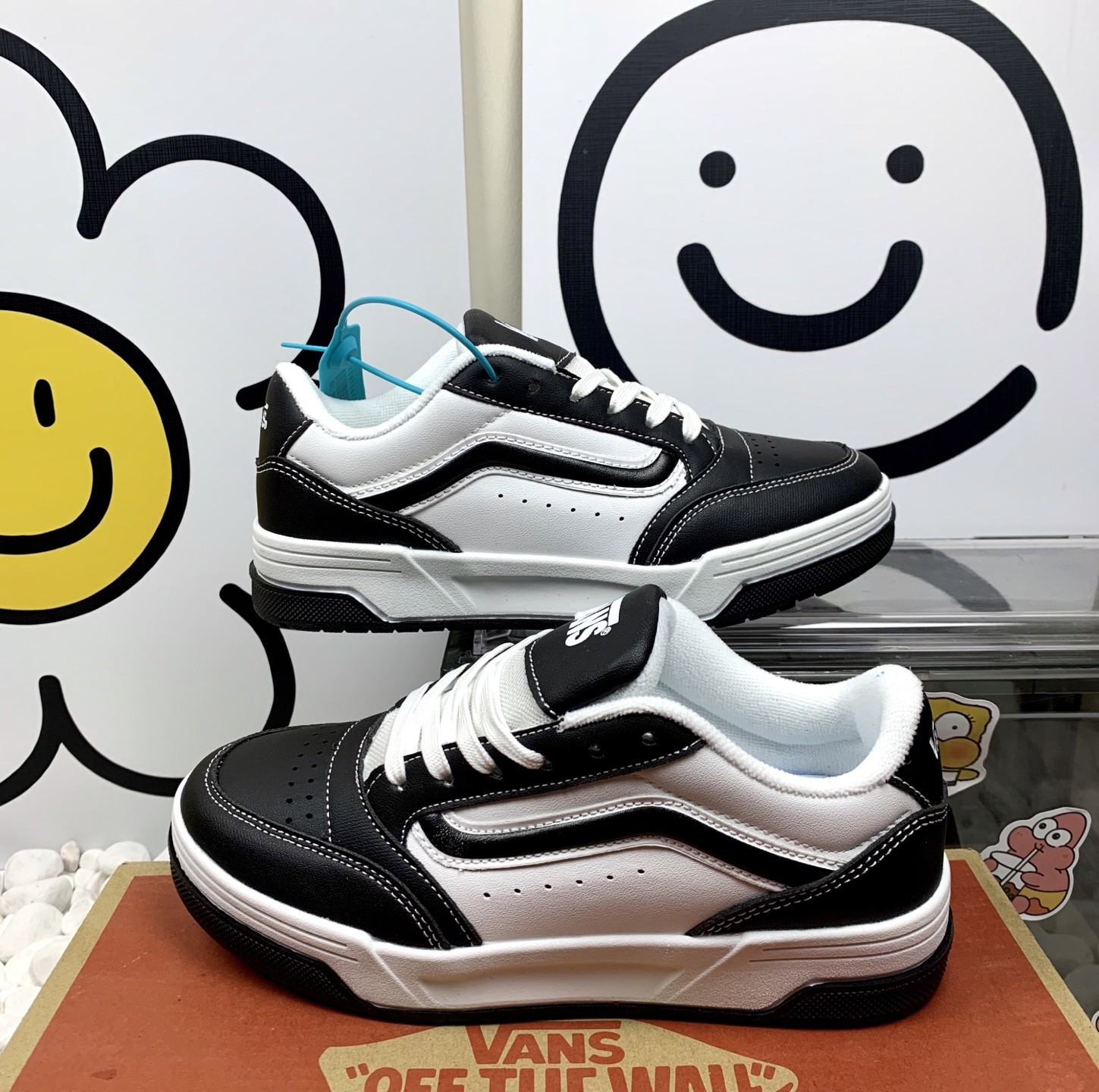  万斯HY018黑白黑  套楦工艺 正确版型 尺码36-44 男码现货 L1