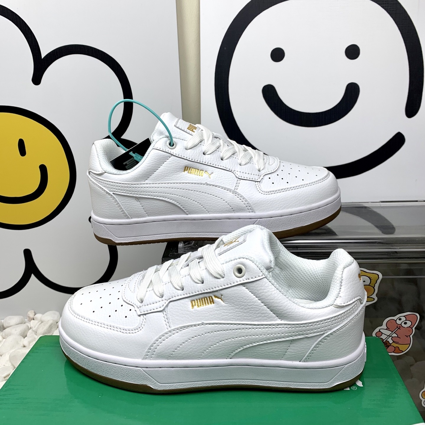 PUMA Suede 彪马Ys-009全白  尺码36-44 男女款现货 L1