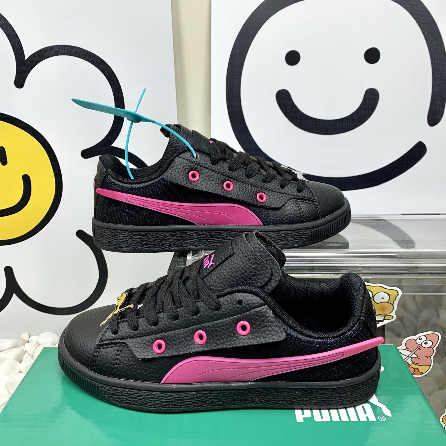  PUMA Suede QQQ 黑粉飞马  尺码36-44 男女款现货 N1