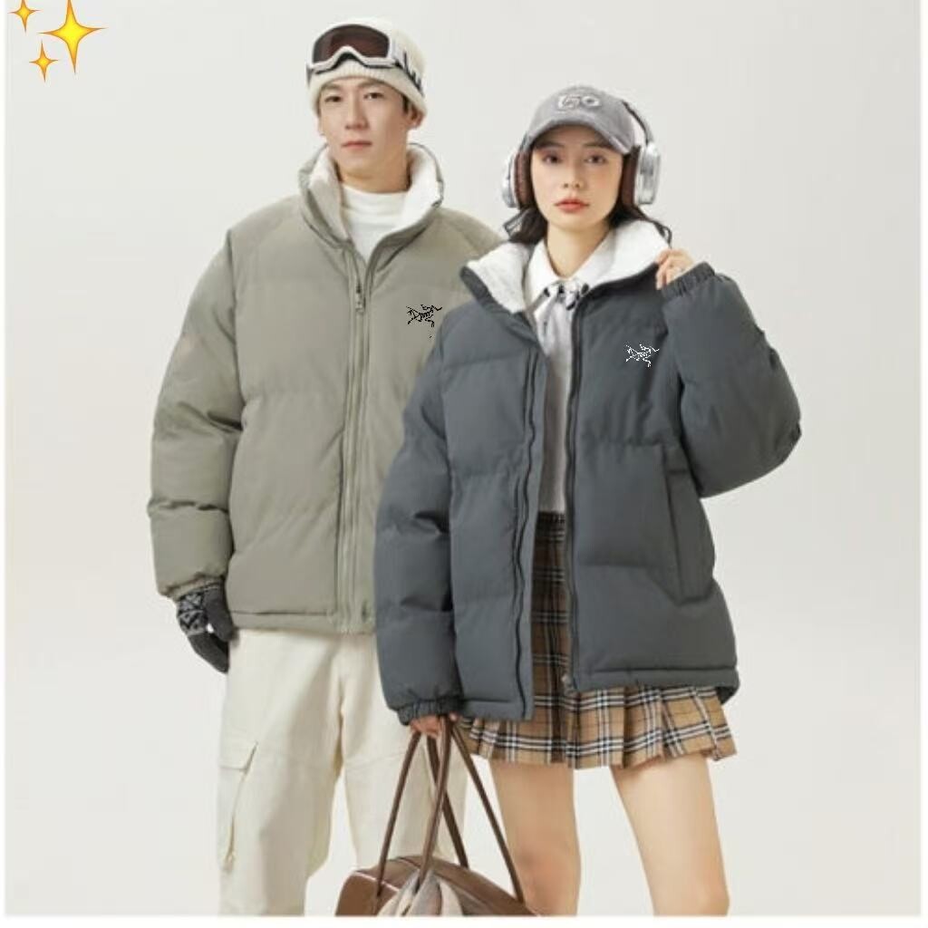 ARC'TERYX始祖鸟秋冬高品质加厚羊绒棉立领面包服棉服炸裂推荐款，潮人一件过冬必备单品！-整衣采用立体裁剪，辑格缝线工艺，无门禁，饱