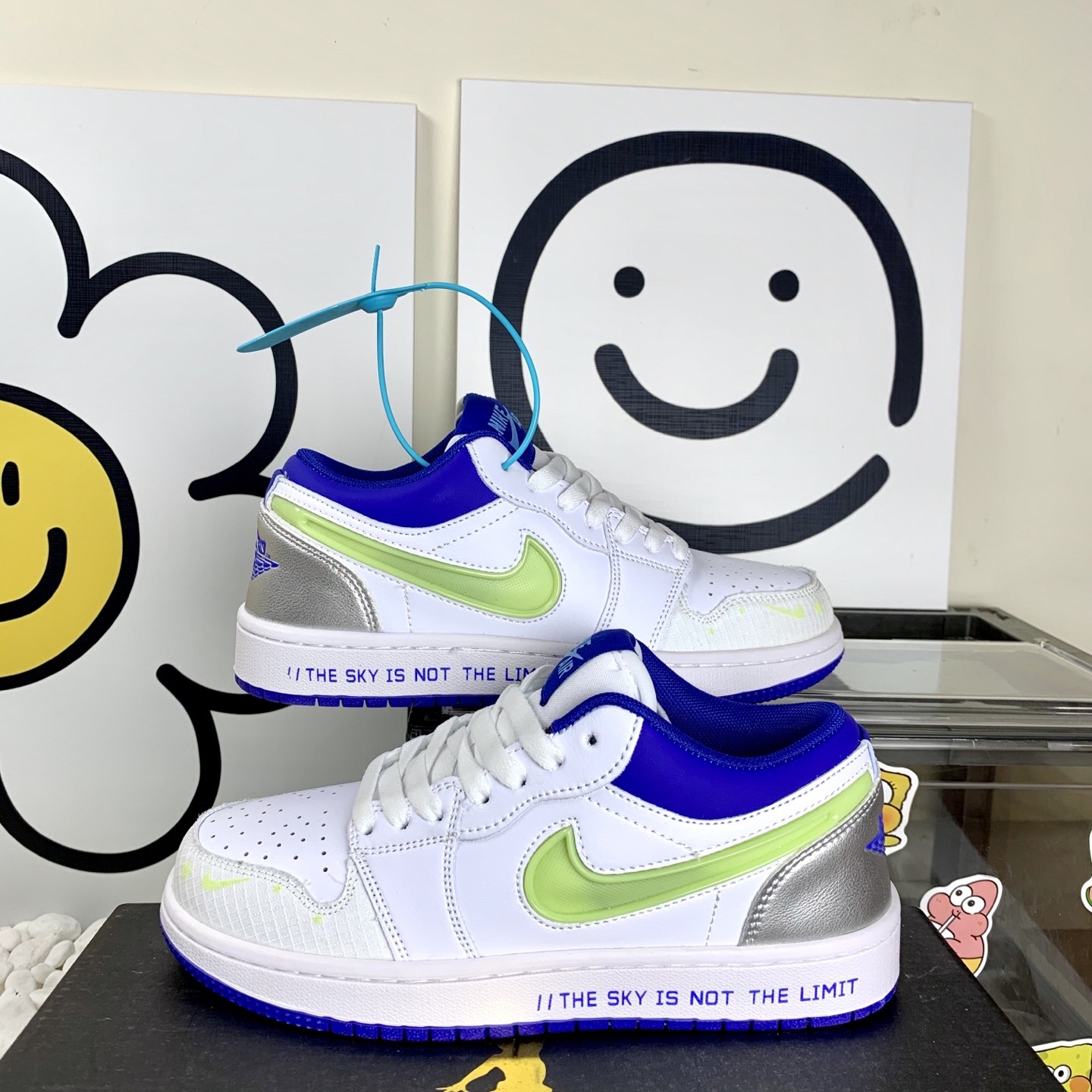  NIke AJ1 Jordan Air Jordan 1 Low AJ低帮绿银 码数36-44 男女现货 A1