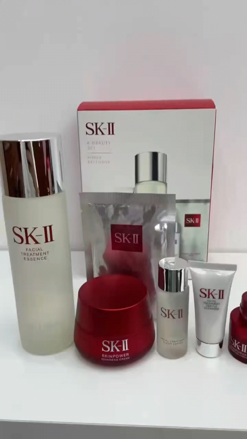 顺丰到付-SK-II/SK2韩流美肌7件套最新日期28年  明通版本 正品专柜品质件12套 配中文标，优势现货