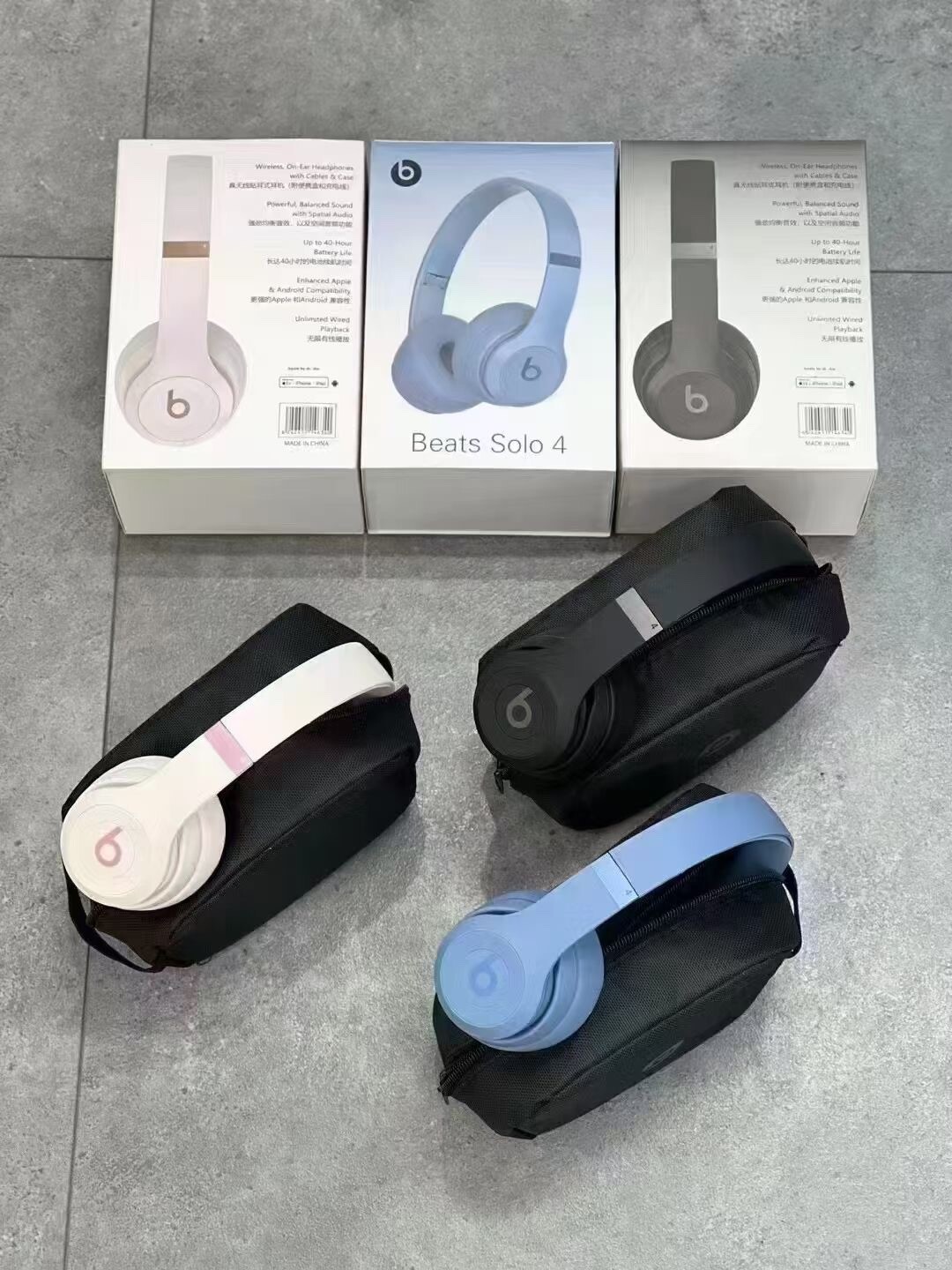 「跑量款solo4」支持弹窗+3D棉+耳机包,Beats solo4跑量款