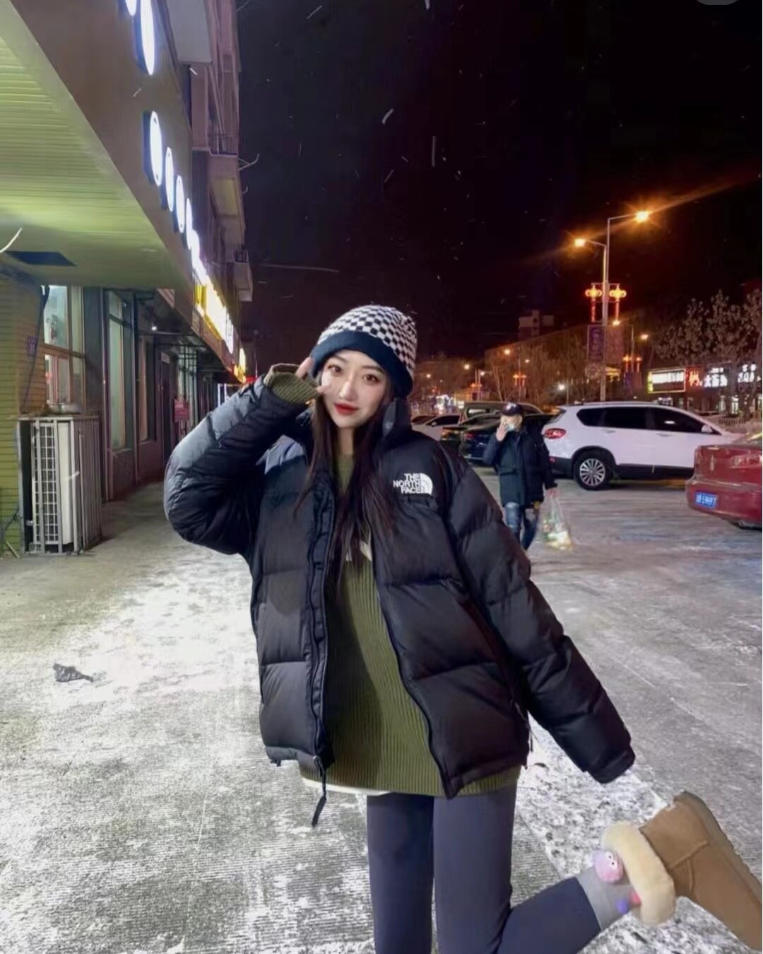 THE NORTH FACE 北面25冬季新款专柜同款男士休闲运动  保暖棉衣棉服【款号】: XZ-1996棉【尺码】: S-2XL【颜色】: 黑色，【面料】: 尼龙双格，绣标，YKK拉链