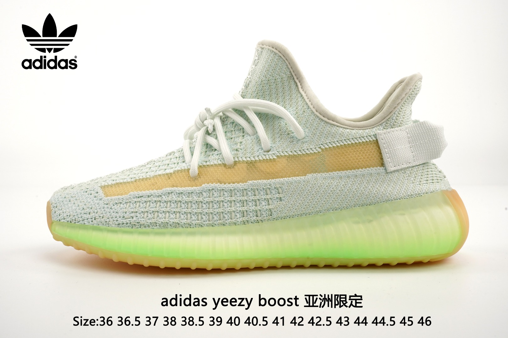  实拍Adidas Yeezy 350 Boost V2  Static Refective   亚洲限定阿迪达斯椰子350 真爆出厂，带爆米花颗粒包装。3M反光.真爆中底.原装Boost.缓震鞋底.脚感无敌！！！Size：36 36.5 37 38 38.5 39 40 40.5 41 42 42.5 43 44 44.5 45 46