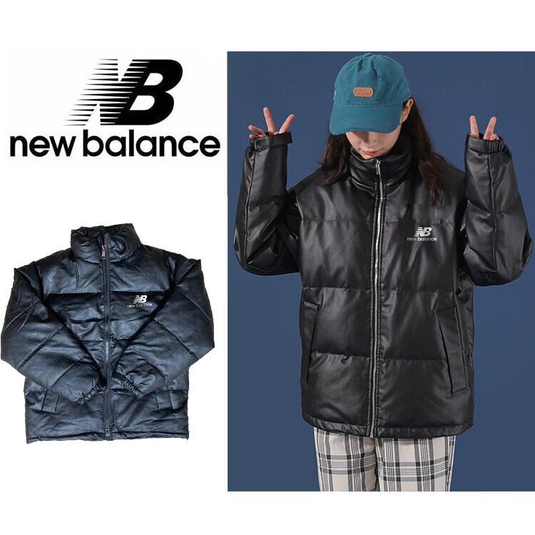 NEW BALANCE新百伦NB官网经典基础款皮衣高品质羽绒棉服棉衣外套 男女同款 货足使劲推可推宝！NB经典LOGO 基础色调 版本高品质高性价比！