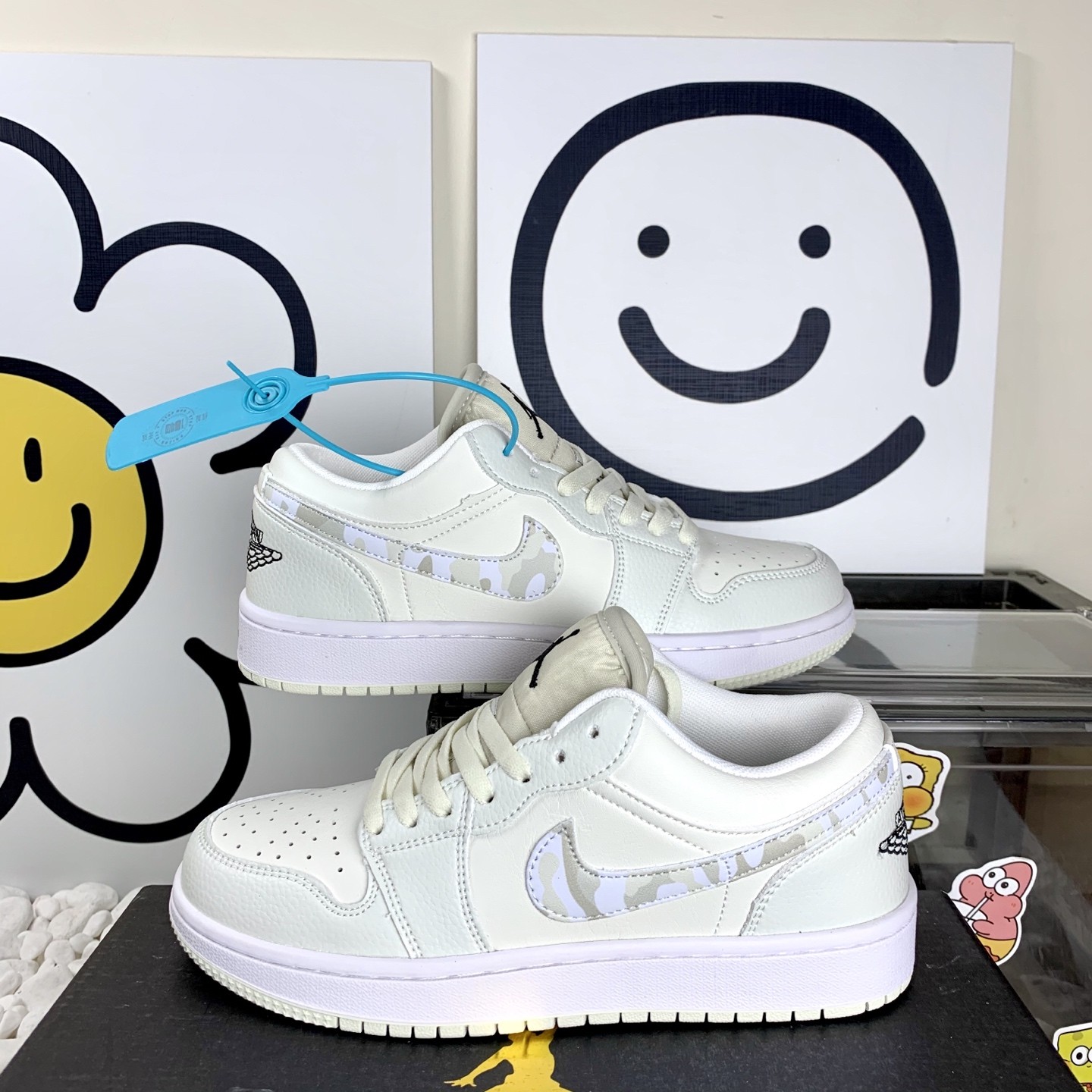  NIke AJ1 Jordan Air Jordan 1 Low AJ低帮米色 码数36-44 男女现货 A1