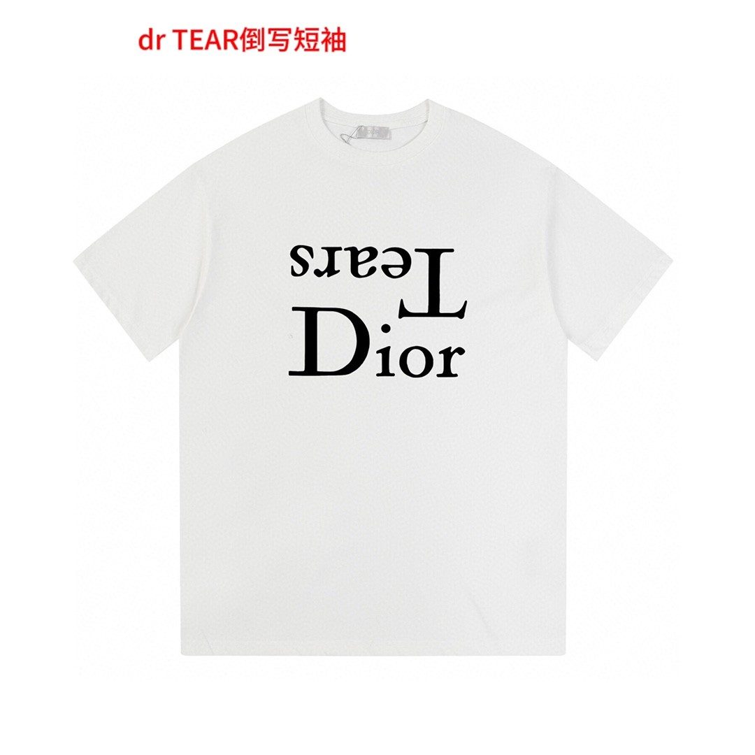 drTEAR倒写短袖品质保证男女同款 情侣款 