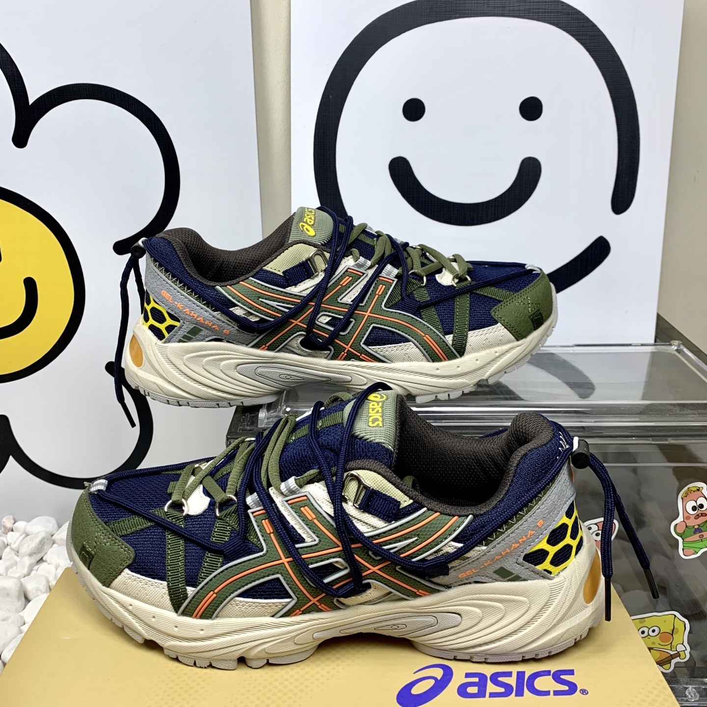  Asics Gel-Kayano 亚瑟士穿绳跑步鞋 深海军绿 纯原版本 亚瑟士运动休闲透气专业跑鞋 L1
