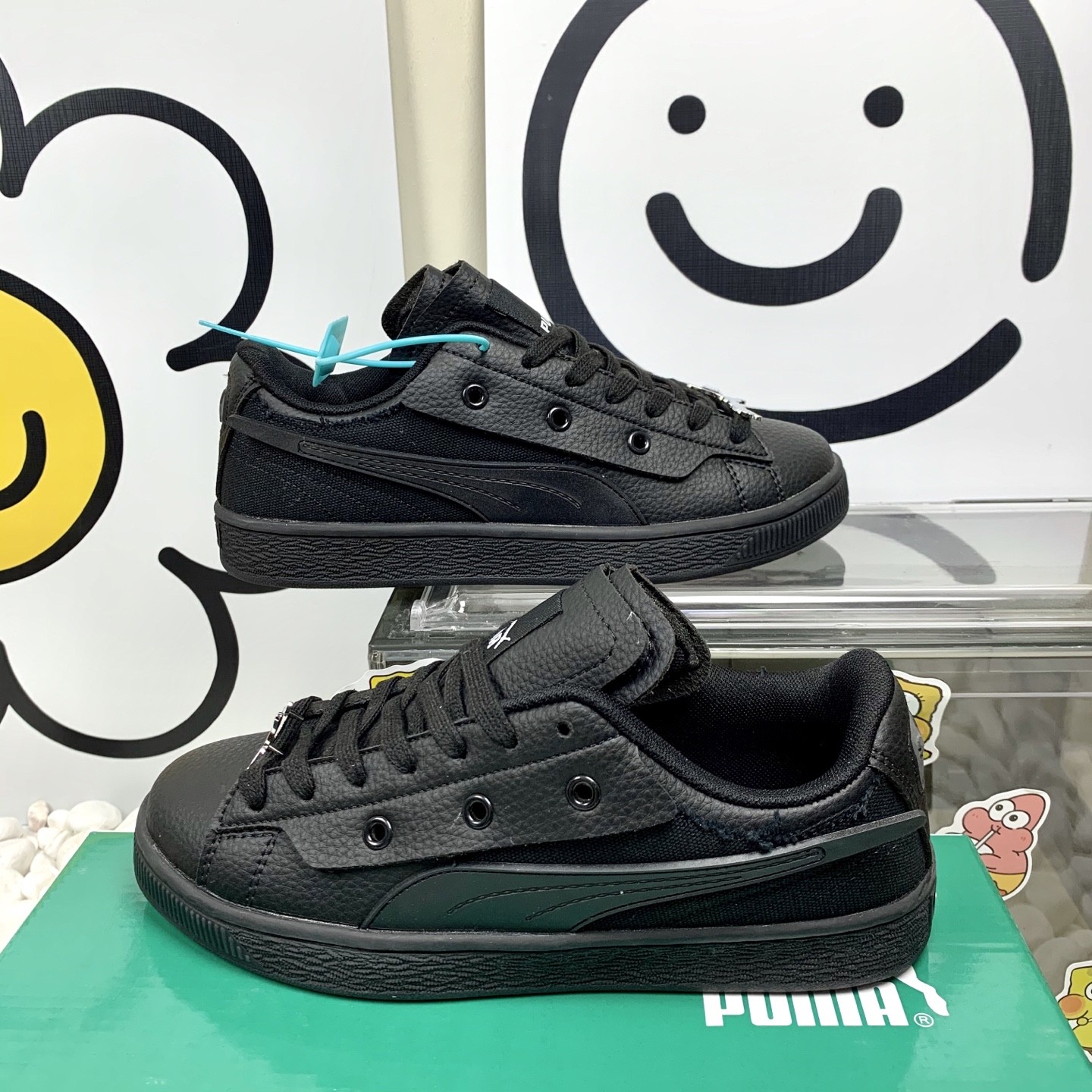  PUMA Suede QQQ 全黑飞马  尺码36-44 男女款现货 N1