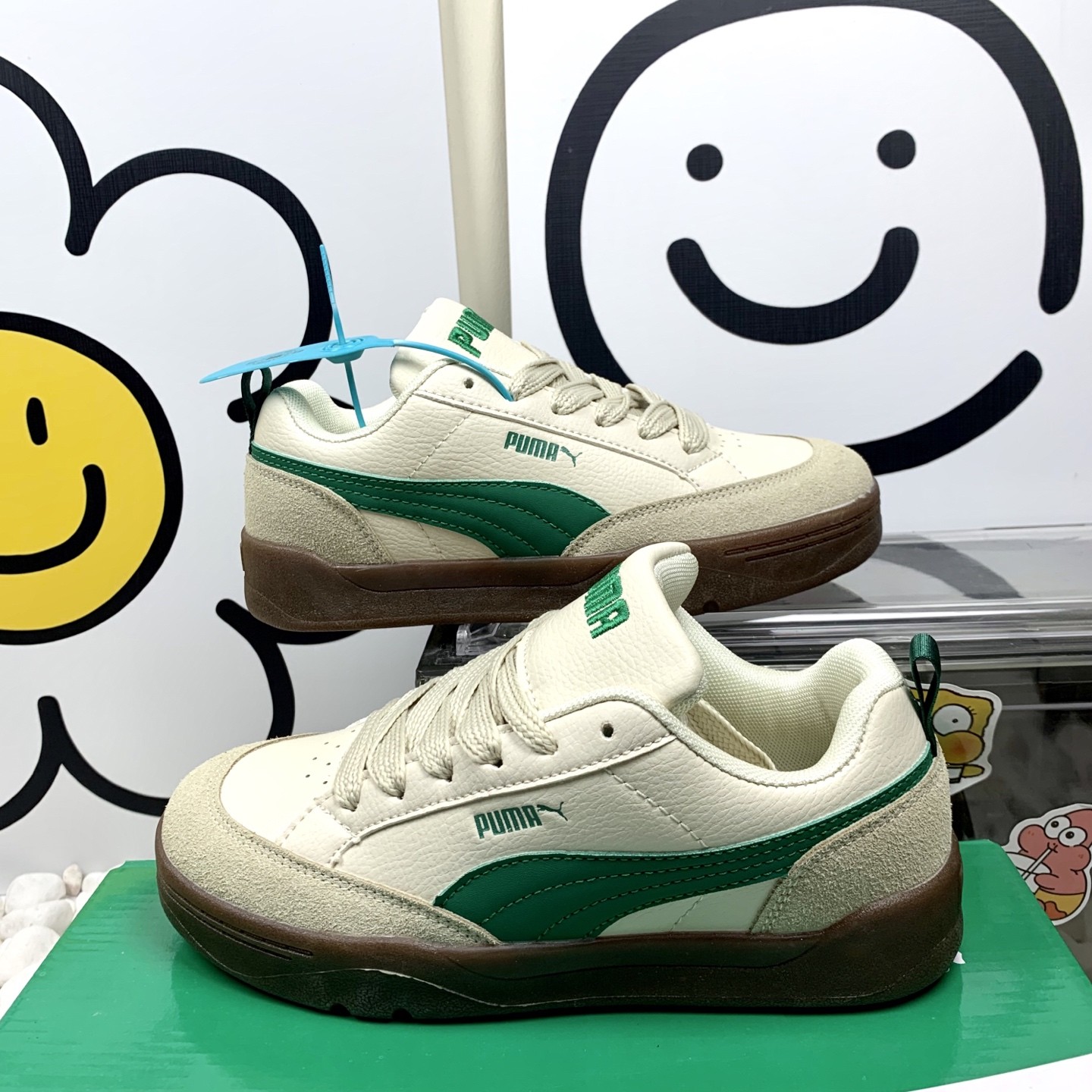  PUMA Suede 彪马HY019白绿  尺码36-44 男女款现货 L1