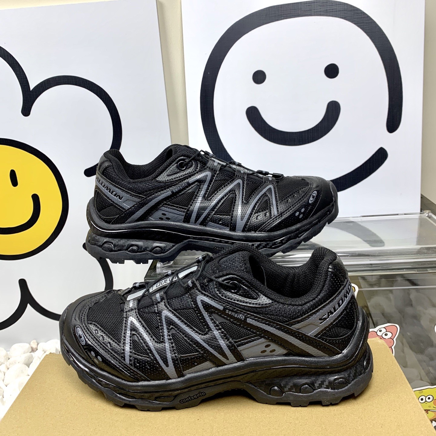 萨洛蒙黑色 套楦工艺 正确版型 尺码36-44 男码现货 M1