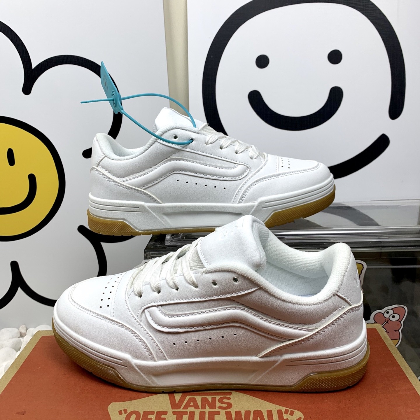  万斯HY018全白  套楦工艺 正确版型 尺码36-44 男码现货 L1