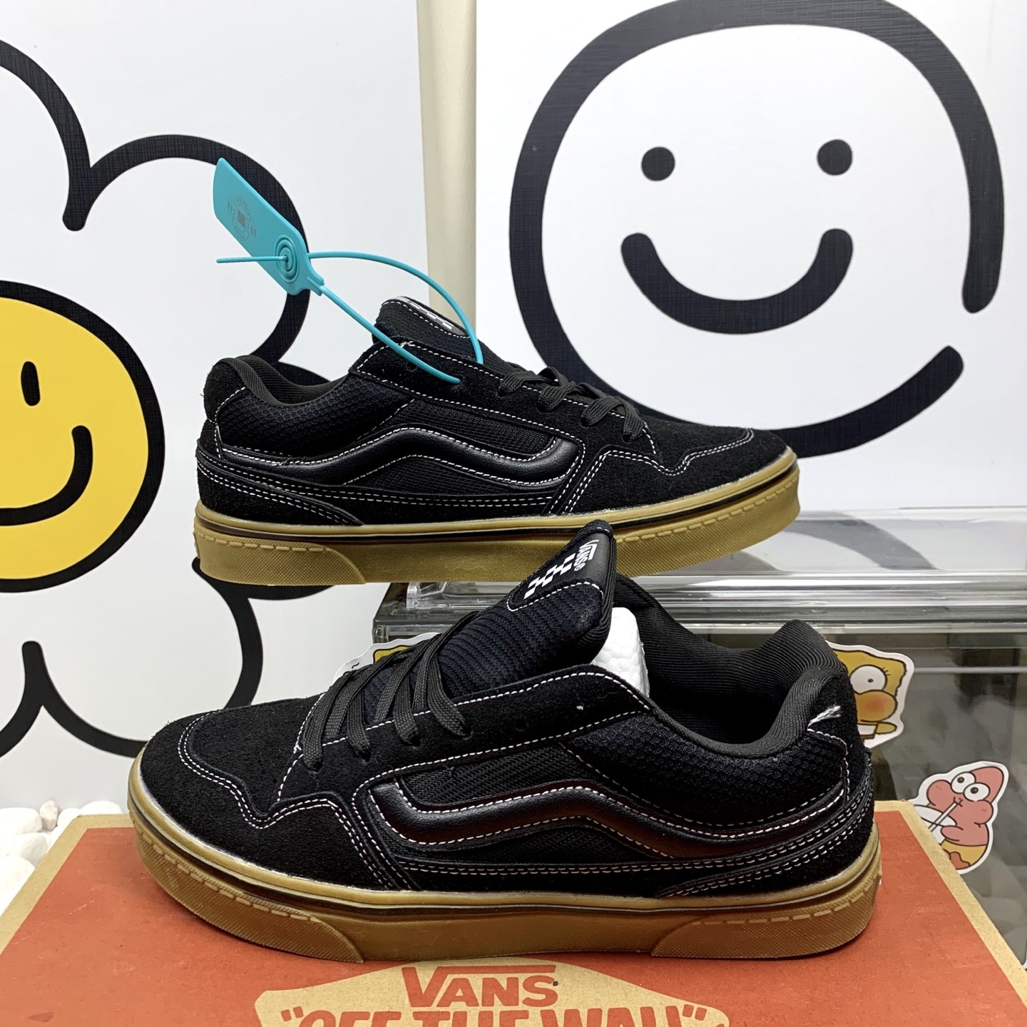  万斯HY016黑棕  套楦工艺 正确版型 尺码36-44 男码现货 L1
